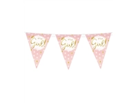 Een Party Flags foil It&#39;s a girl! koop je bij economaat.be