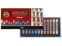 Een Pastelkrijt Koh-I-Noor Toison 8512 rond 12 stuks assorti koop je bij Sysdicom BV