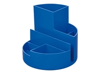 Een Pennenkoker MAUL roundbox Blauwe Engel recycled 6 vaks blauw koop je bij Sysdicom BV