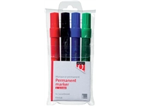 Een Permanent marker Quantore rond 1-1.5mm assorti 4 stuks koop je bij Company Supplies