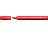 Een Permanent marker Quantore rond 1-1.5mm rood koop je bij Sysdicom BV