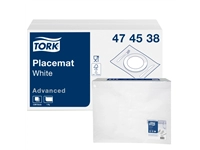 Een Placemat Tork Advanced 1-laags 420x270mm 500 vel wit 474539 koop je bij Sysdicom BV