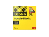 Een Plakband Scotch Magic 665 19mmx33m dubbelzijdig koop je bij Sysdicom BV