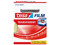 Een Plakband tesafilm® 33mx15mm Transparant in doosje koop je bij economaat.be