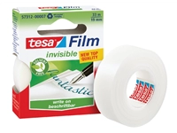 Een Plakband tesafilm® Invisible 33mx19mm mat transparant, koop je bij Sysdicom BV