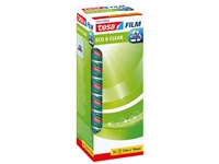 Een Plakband tesafilm® eco &amp; clear 33mx19mm transparant 8 rollen koop je bij Sysdicom BV