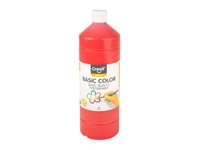 Een Plakkaatverf Creall basic lichtrood 1000ml koop je bij Sysdicom BV