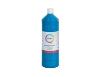 Een Plakkaatverf Qrea blauw 1000ml koop je bij Sysdicom BV