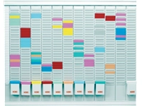 Een Planbord Nobo maand 12 panelen met 32 sleuven nr.1.5 koop je bij Sysdicom BV