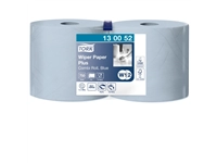 Een Poetspapier Tork W2 Plus Premium 2-laags 750 vel blauw 130052 koop je bij Company Supplies