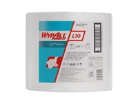 Een Poetsrol WypAll L10 EXTRA 1-laags 235mmx380m 1000 vel wit 7473 koop je bij economaat.be