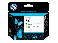 Een Printkop HP C9384A 72 geel + mat zwart koop je bij Company Supplies