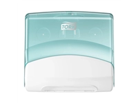 Een Reinigingsdoekdispenser Tork W4 Performance gevouwen turquoise 654000 koop je bij Company Supplies