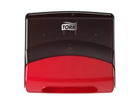 Een Reinigingsdoekdispenser Tork W4 Performance gevouwen rood 654008 koop je bij Company Supplies