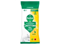 Een Reinigingsdoekjes Dettol antibacterieël Citrus 72 stuks koop je bij Sysdicom BV