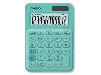 Een Rekenmachine Casio MS-20UC groen koop je bij Sysdicom BV