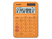 Een Rekenmachine Casio MS-20UC oranje koop je bij Sysdicom BV