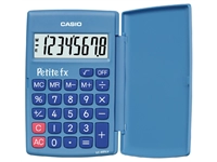 Een Rekenmachine Casio basisschool blauw koop je bij Company Supplies