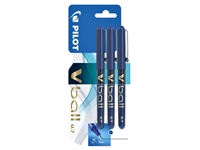 Een Rollerpen PILOT V-Ball 07 medium blauw blister à 3 stuks koop je bij Sysdicom BV