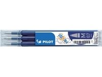 Een Rollerpenvulling PILOT friXion medium blauwzwart set à 3 stuks koop je bij Sysdicom BV