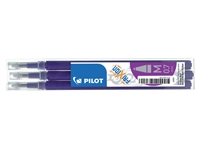 Een Rollerpenvulling PILOT friXion medium violet set à 3 stuks koop je bij Company Supplies