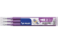 Een Rollerpenvulling Pilot friXion medium paars set à 3 stuks koop je bij Sysdicom BV