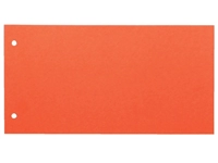 Een Scheidingsstrook Quantore 230x120mm oranje 250 stuks koop je bij Company Supplies