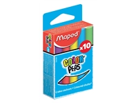 Een Schoolbordkrijt Maped Color&#39;Peps set á 10 stuks assorti koop je bij Company Supplies