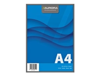 Een Schrijfblok Aurora A4 ruit 5x5mm 100 vel 60gr blauw koop je bij Sysdicom BV