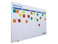 Een Scrum bord + starterkit scrum 90x120cm koop je bij economaat.be