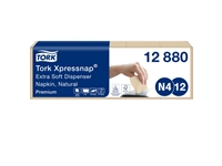 Een Servet Tork N4 Xpressnap Premium 1/2 vouw 2-laags 213x165mm 1000 vel naturel 12880 koop je bij Company Supplies