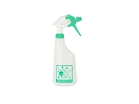 Een Sproeiflacon Cleaninq 600ml leeg met logo desinfectie koop je bij Sysdicom BV