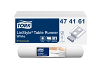 Een Tafelloper Tork Linstyle Premium 20 vel wit 474161 koop je bij Sysdicom BV