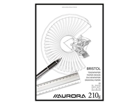 Een Tekenblok Aurora A4 20 vel 210 gram Bristol papier koop je bij Sysdicom BV