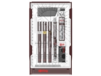 Een Tekenset rOtring Isograph college 0.25mm, 0.35mm en 0.5mm set à 3 stuks koop je bij Sysdicom BV