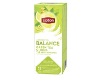 Een Thee Lipton Balance green tea citrus 25x1.5gr koop je bij Company Supplies