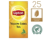 Een Thee Lipton yellow label 25x1.5gr koop je bij Sysdicom BV