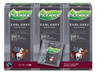 Een Thee Pickwick Fair Trade earl grey 25x2gr koop je bij Company Supplies