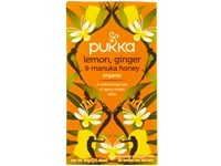 Een Thee Pukka lemon ginger &amp; manuka honey 20 zakjes koop je bij Sysdicom BV