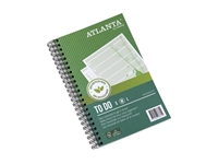 Een Things to do Djois Atlanta recycled papier Jungle 125x195mm 100 vel 70gr groen 2 stuks koop je bij Company Supplies