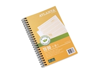 Een Things to do Djois Atlanta recycled papier Summer 195x125mm 100 vel 70gr geel 2 stuks koop je bij Company Supplies