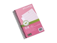 Een Things to do Djois Atlanta recycled papier Tropical 195x125mm 100 vel 70gr roze 2 stuks koop je bij Company Supplies