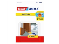 Een Tochtstrips tesamoll® Universal zelfklevende tbv deur 1mx38mm bruin koop je bij economaat.be