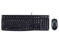 Een Toetsenbord Logitech K120 Qwerty +muis zwart koop je bij Company Supplies