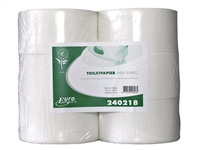 Een Toiletpapier Euro Products Q5 jumbo klein recycled 2-laags 180m wit 240218 koop je bij Company Supplies