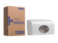 Een Toiletpapierdispenser Kimberly Clark Aquarius duo wit 6992 koop je bij economaat.be