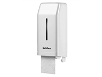 Een Toiletpapierdispenser Satino JT3 systeemrol duo wit 332540 koop je bij Sysdicom BV