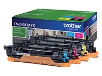 Een Toner Brother TN-243 zwart + 3 kleuren koop je bij economaat.be