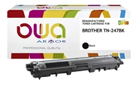 Een Toner OWA alternatief tbv Brother TN-247BK zwart koop je bij Sysdicom BV