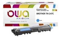 Een Toner OWA alternatief tbv Brother TN-247C blauw koop je bij Sysdicom BV